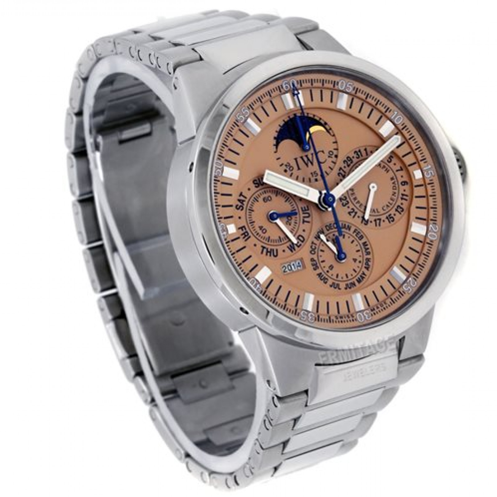 IWC GST Perpetual Calendar IW3756 01 Steel Ermitage Jewelers iwc-gst-perpetual-calendar-iw3756-01-steel-ermitage-jewelers